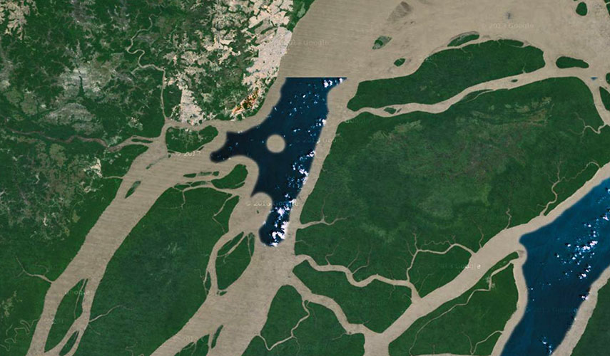 Amazon Delta, Macapa, Brazil
