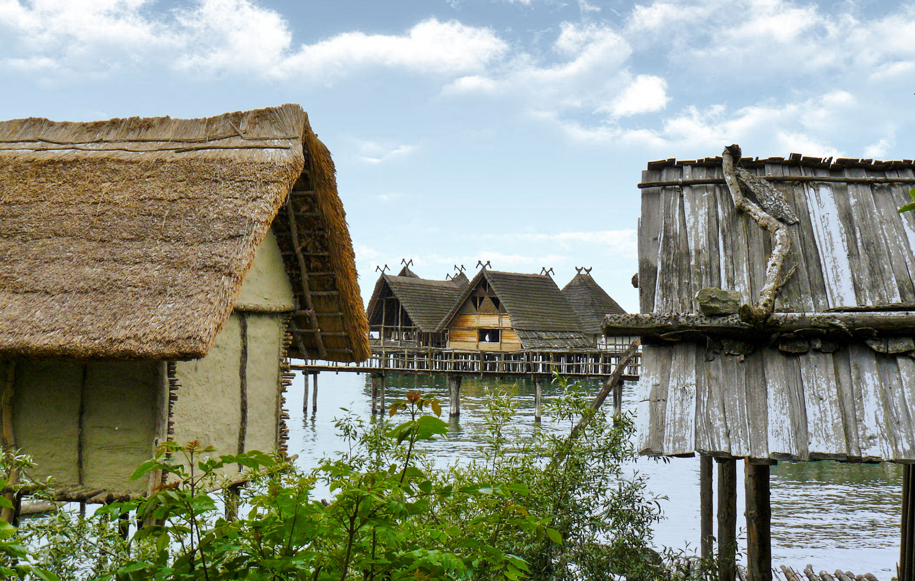 Pile dwellings in Lake Constance, Unteruhldingen