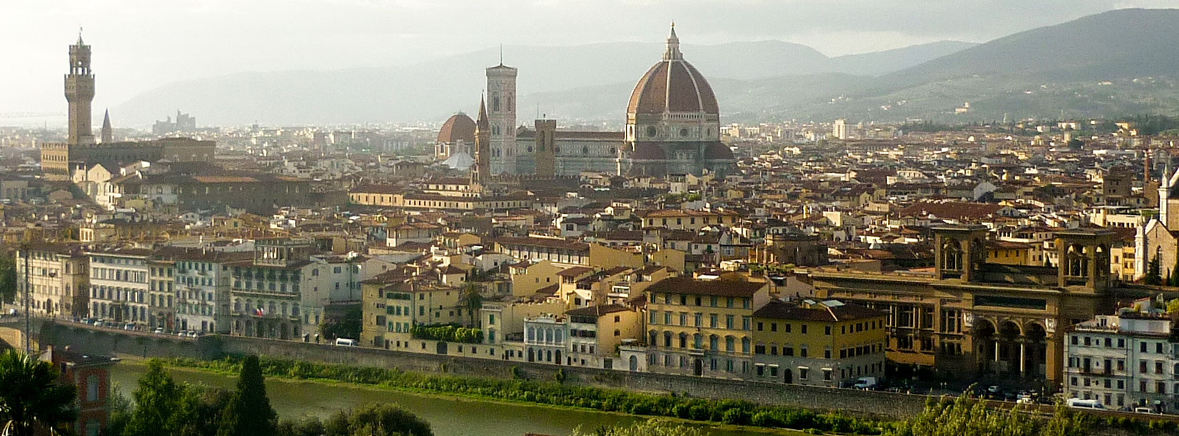 Historic Center of Florence from Piazzale Michelangelo
