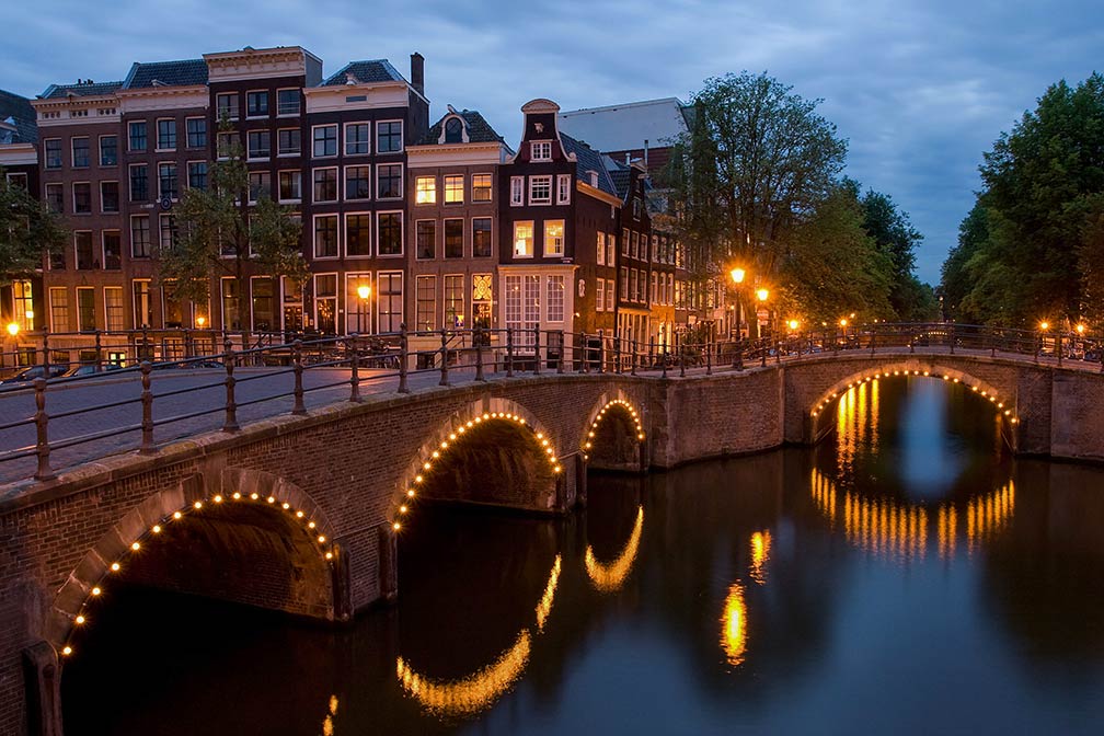 Amsterdam, Keizersgracht, Reguliersgracht