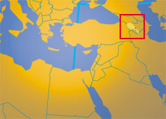 Location map of Armenia. Where in the world is Armenia?