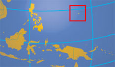 Location map of Guam. Where in the world is Guam?