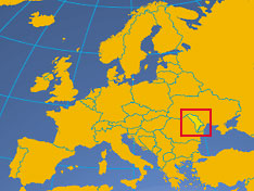 Location map of Moldova. Where in Europe is Moldova?