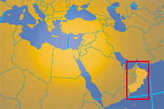 Location map of Oman. Where in the world is Oman?