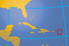 Location map of Saint Kitts and Nevis. Where in the world is Saint Kitts and Nevis?