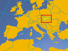 Location map of Slovakia. Where in Europe is Slovakia?