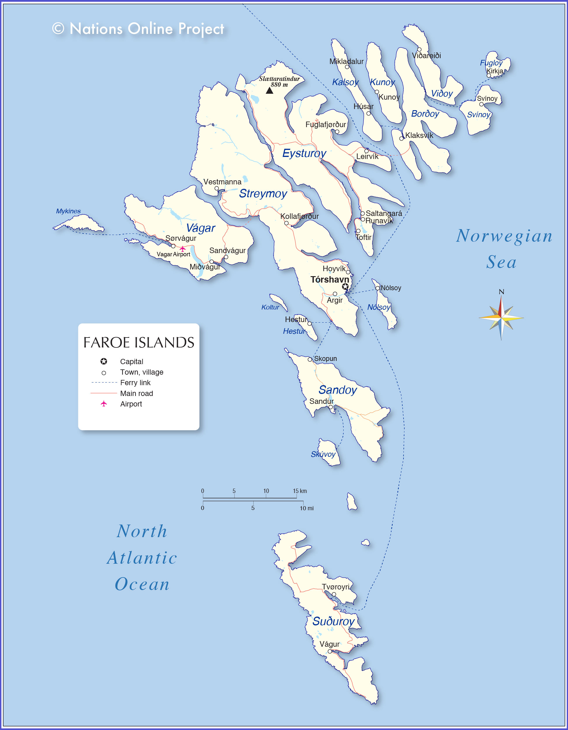 islands map