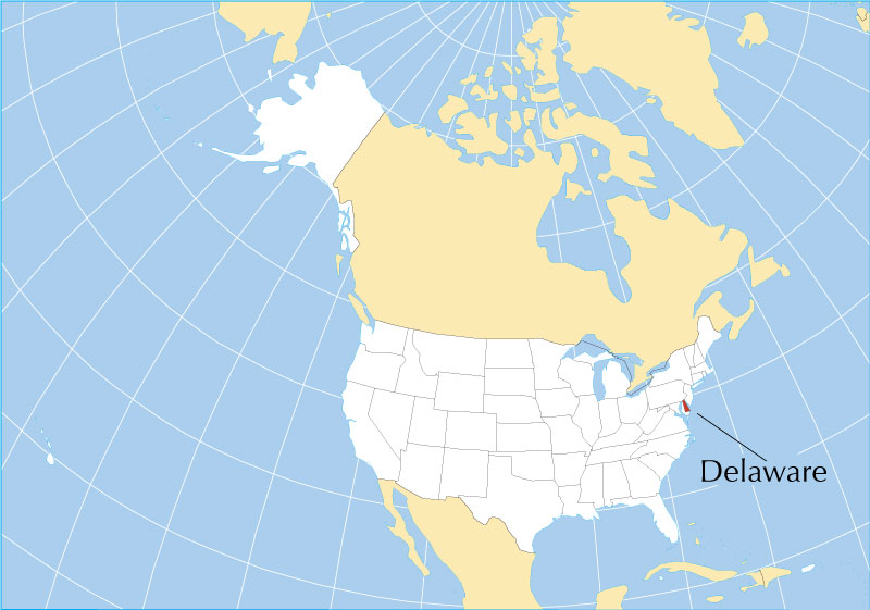 delaware on usa map Map Of The State Of Delaware Usa Nations Online Project delaware on usa map