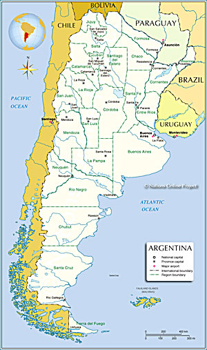 Argentina Map