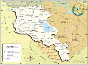 Armenia Map