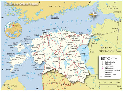 Estonia Map