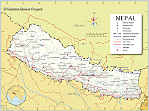 Nepal Map