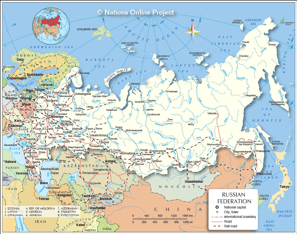 Maps Of Russia Russian Federation 61