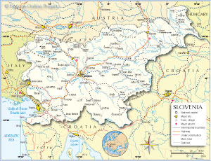 Slovenia Map