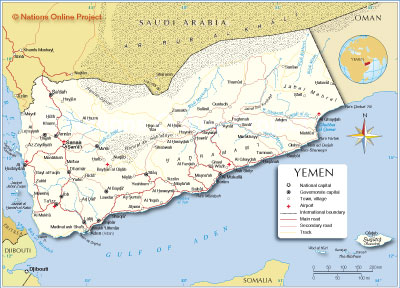 Yemen Map