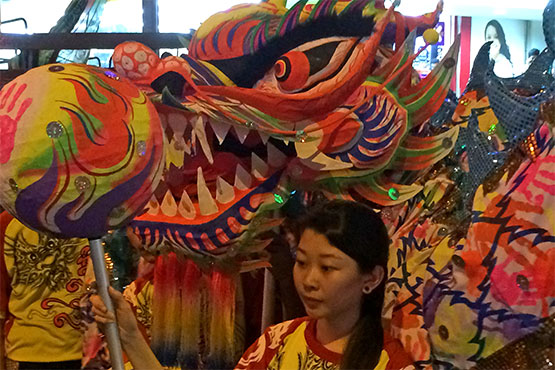 Dragondance performer Kuala Lumpur