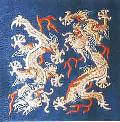 dragon embroidery